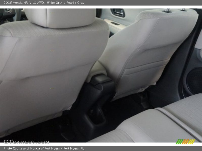 White Orchid Pearl / Gray 2016 Honda HR-V LX AWD