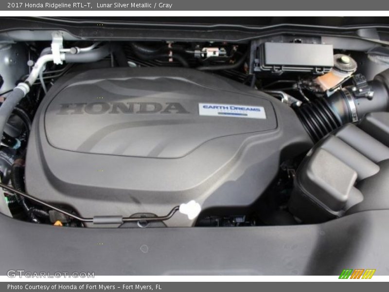  2017 Ridgeline RTL-T Engine - 3.5 Liter VCM 24-Valve SOHC i-VTEC V6