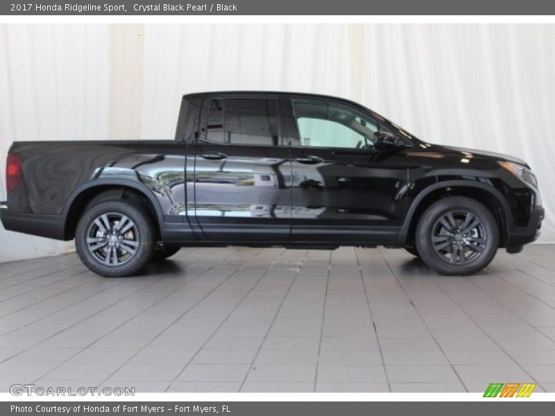  2017 Ridgeline Sport Crystal Black Pearl