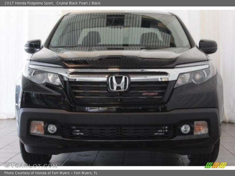 Crystal Black Pearl / Black 2017 Honda Ridgeline Sport
