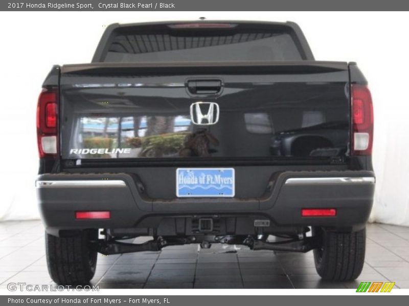 Crystal Black Pearl / Black 2017 Honda Ridgeline Sport