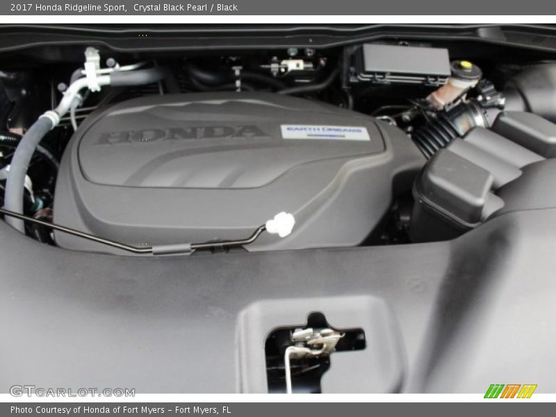  2017 Ridgeline Sport Engine - 3.5 Liter VCM 24-Valve SOHC i-VTEC V6