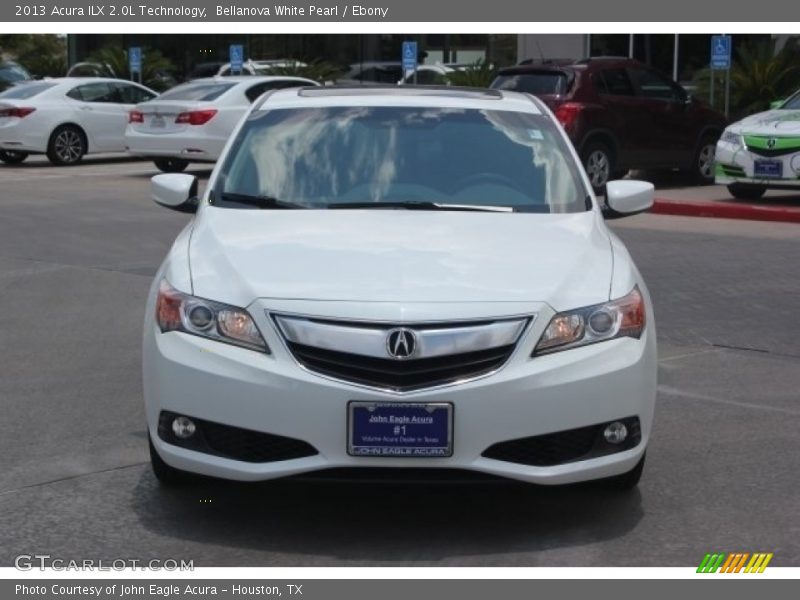 Bellanova White Pearl / Ebony 2013 Acura ILX 2.0L Technology
