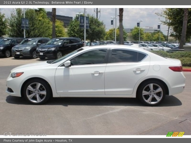 Bellanova White Pearl / Ebony 2013 Acura ILX 2.0L Technology