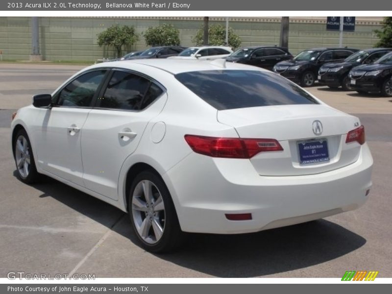 Bellanova White Pearl / Ebony 2013 Acura ILX 2.0L Technology