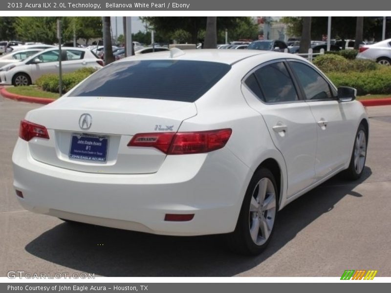 Bellanova White Pearl / Ebony 2013 Acura ILX 2.0L Technology