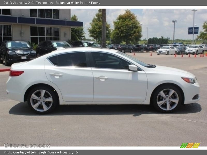 Bellanova White Pearl / Ebony 2013 Acura ILX 2.0L Technology