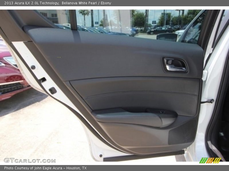 Bellanova White Pearl / Ebony 2013 Acura ILX 2.0L Technology