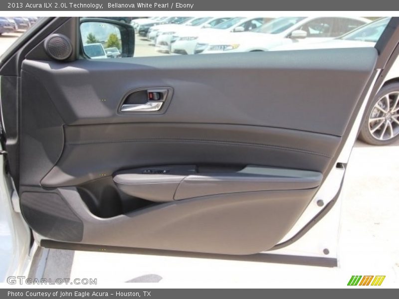 Bellanova White Pearl / Ebony 2013 Acura ILX 2.0L Technology