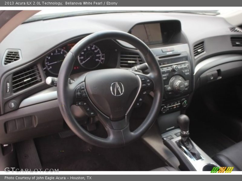 Bellanova White Pearl / Ebony 2013 Acura ILX 2.0L Technology