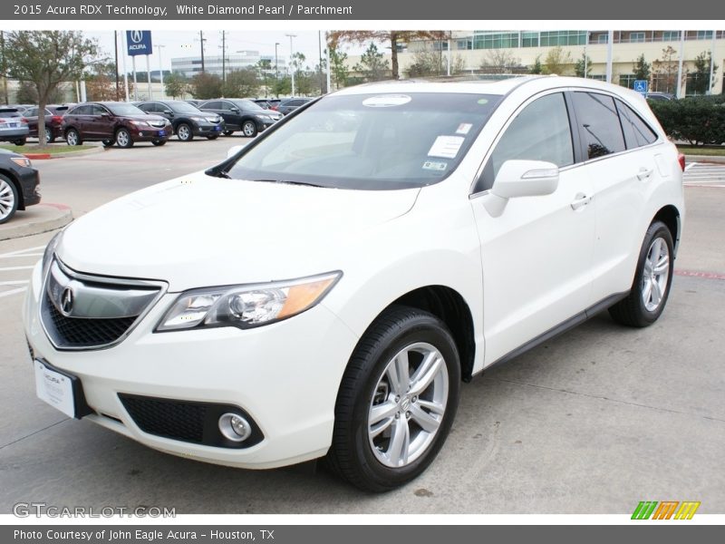 White Diamond Pearl / Parchment 2015 Acura RDX Technology