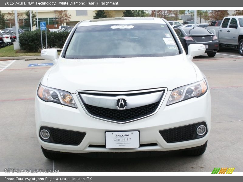 White Diamond Pearl / Parchment 2015 Acura RDX Technology