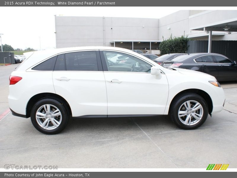 White Diamond Pearl / Parchment 2015 Acura RDX Technology