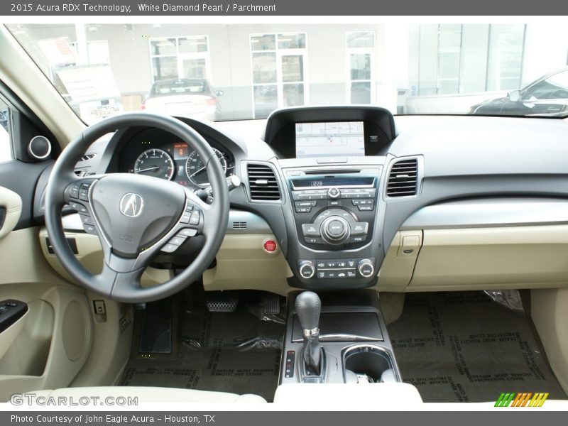 White Diamond Pearl / Parchment 2015 Acura RDX Technology