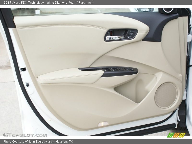 White Diamond Pearl / Parchment 2015 Acura RDX Technology