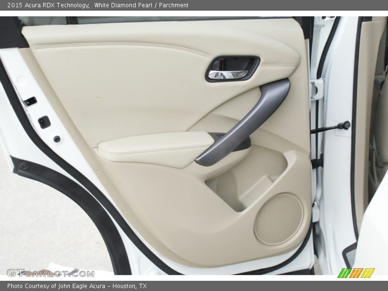 White Diamond Pearl / Parchment 2015 Acura RDX Technology