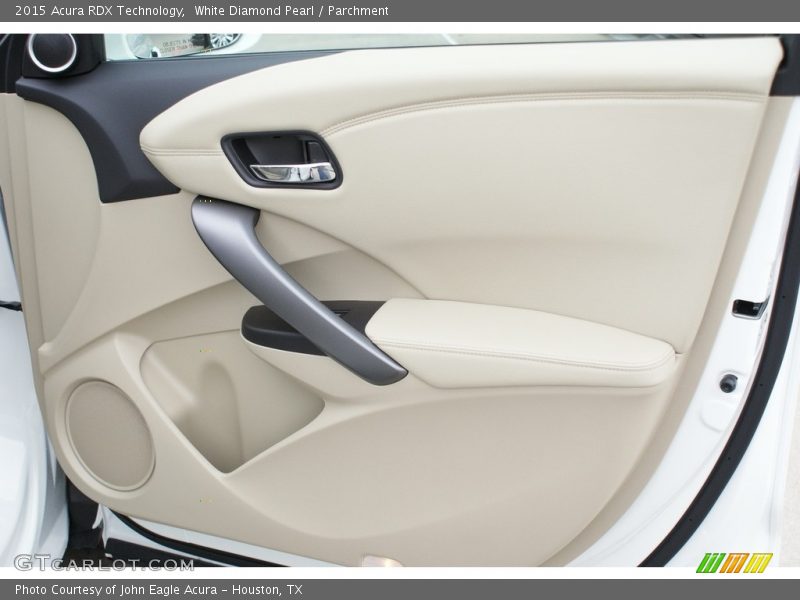 White Diamond Pearl / Parchment 2015 Acura RDX Technology