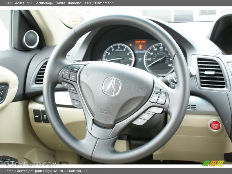 White Diamond Pearl / Parchment 2015 Acura RDX Technology