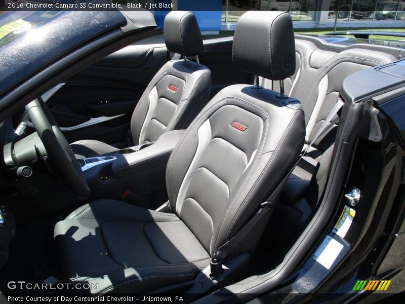 Black / Jet Black 2016 Chevrolet Camaro SS Convertible