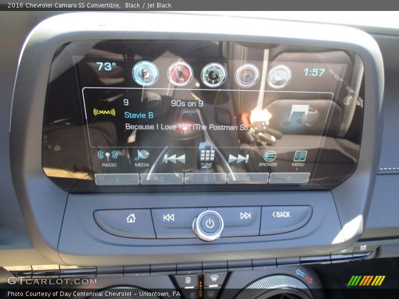 Black / Jet Black 2016 Chevrolet Camaro SS Convertible
