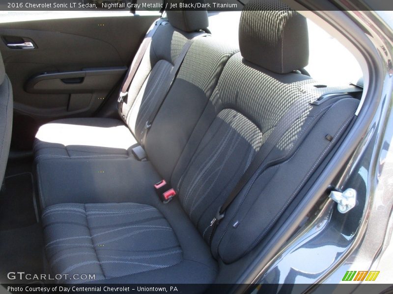 Nightfall Gray Metallic / Jet Black/Dark Titanium 2016 Chevrolet Sonic LT Sedan