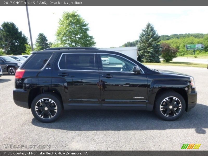 Onyx Black / Jet Black 2017 GMC Terrain SLE AWD