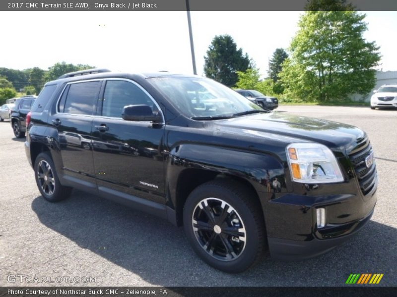 Onyx Black / Jet Black 2017 GMC Terrain SLE AWD