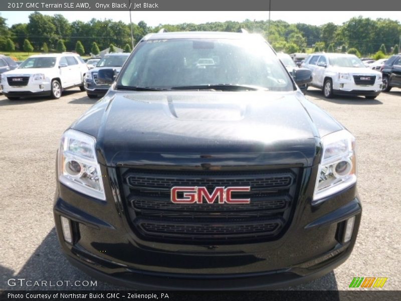 Onyx Black / Jet Black 2017 GMC Terrain SLE AWD