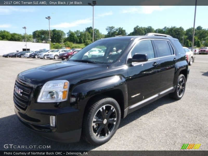 Onyx Black / Jet Black 2017 GMC Terrain SLE AWD