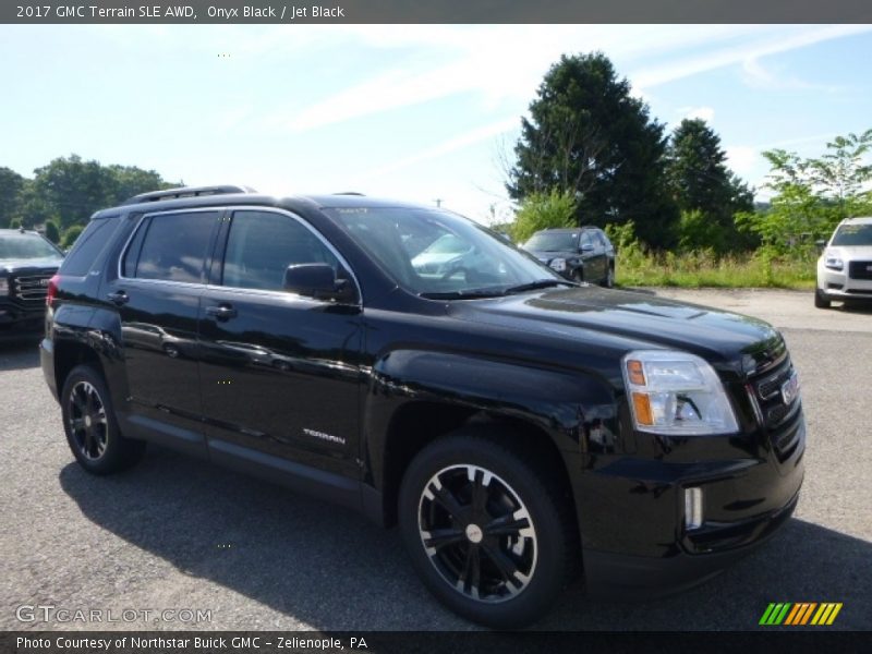 Onyx Black / Jet Black 2017 GMC Terrain SLE AWD