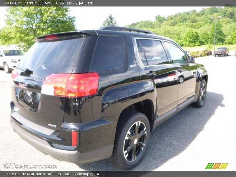 Onyx Black / Jet Black 2017 GMC Terrain SLE AWD