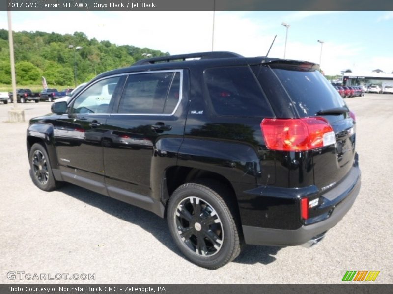 Onyx Black / Jet Black 2017 GMC Terrain SLE AWD