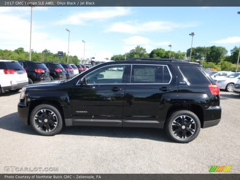 Onyx Black / Jet Black 2017 GMC Terrain SLE AWD