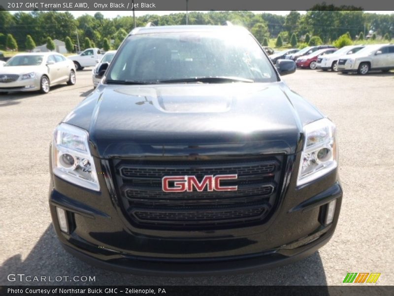 Onyx Black / Jet Black 2017 GMC Terrain SLE AWD