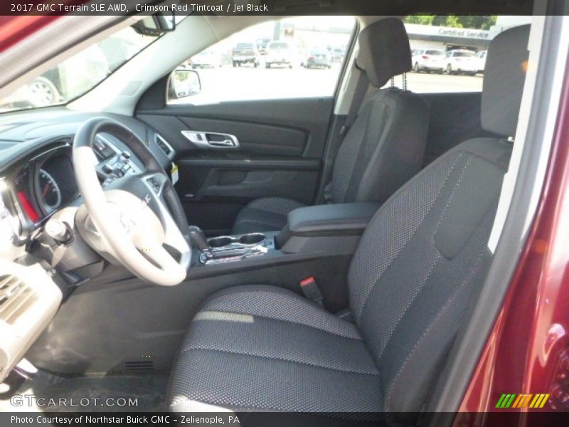 Crimson Red Tintcoat / Jet Black 2017 GMC Terrain SLE AWD