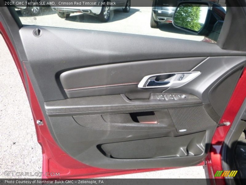Crimson Red Tintcoat / Jet Black 2017 GMC Terrain SLE AWD