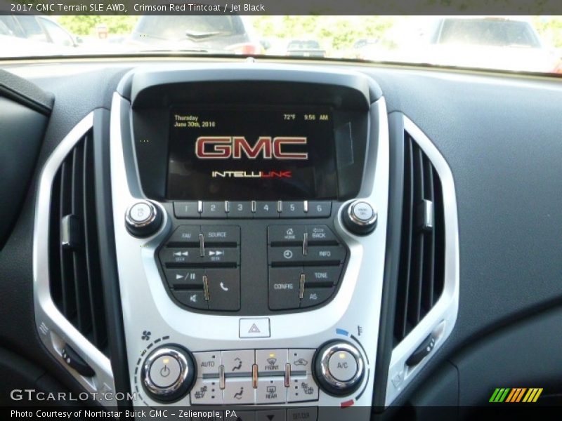 Crimson Red Tintcoat / Jet Black 2017 GMC Terrain SLE AWD