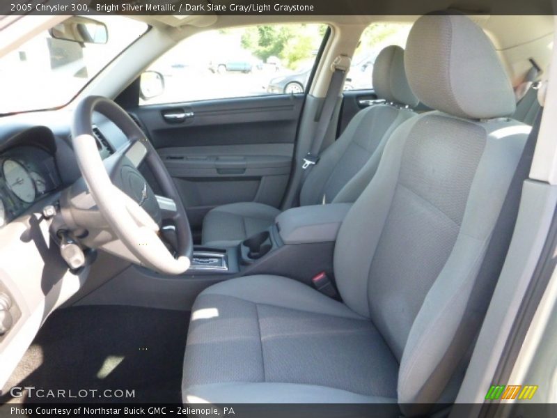 Bright Silver Metallic / Dark Slate Gray/Light Graystone 2005 Chrysler 300