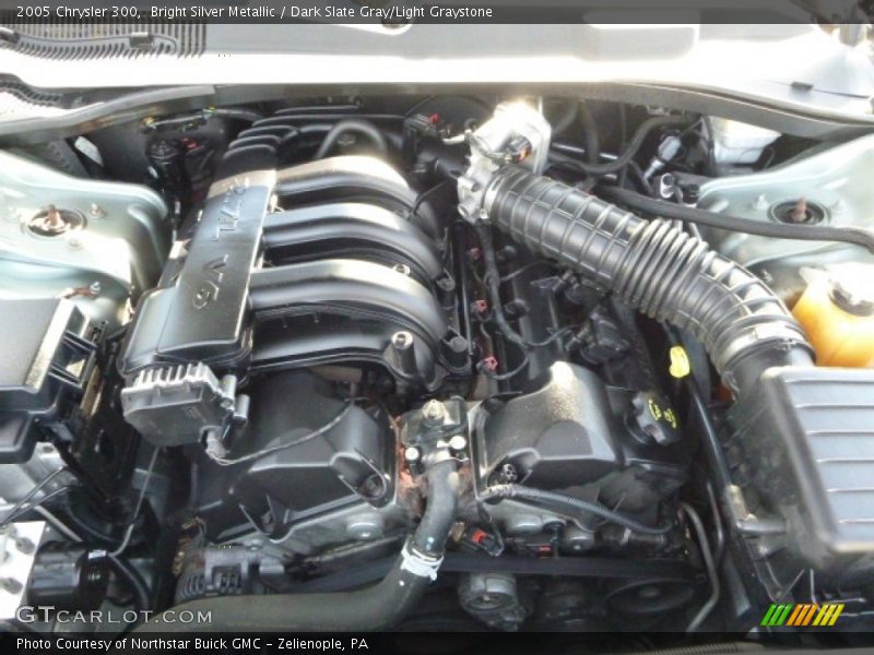 Bright Silver Metallic / Dark Slate Gray/Light Graystone 2005 Chrysler 300