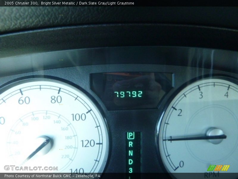 Bright Silver Metallic / Dark Slate Gray/Light Graystone 2005 Chrysler 300
