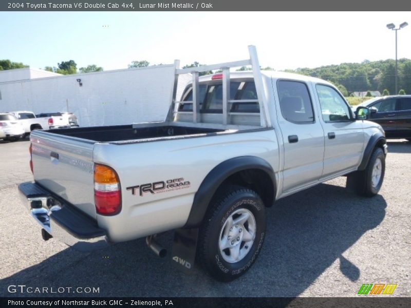 Lunar Mist Metallic / Oak 2004 Toyota Tacoma V6 Double Cab 4x4