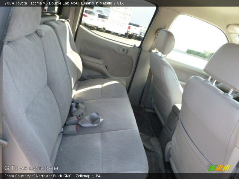 Lunar Mist Metallic / Oak 2004 Toyota Tacoma V6 Double Cab 4x4