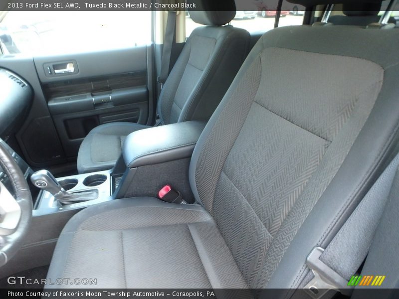 Tuxedo Black Metallic / Charcoal Black 2013 Ford Flex SEL AWD