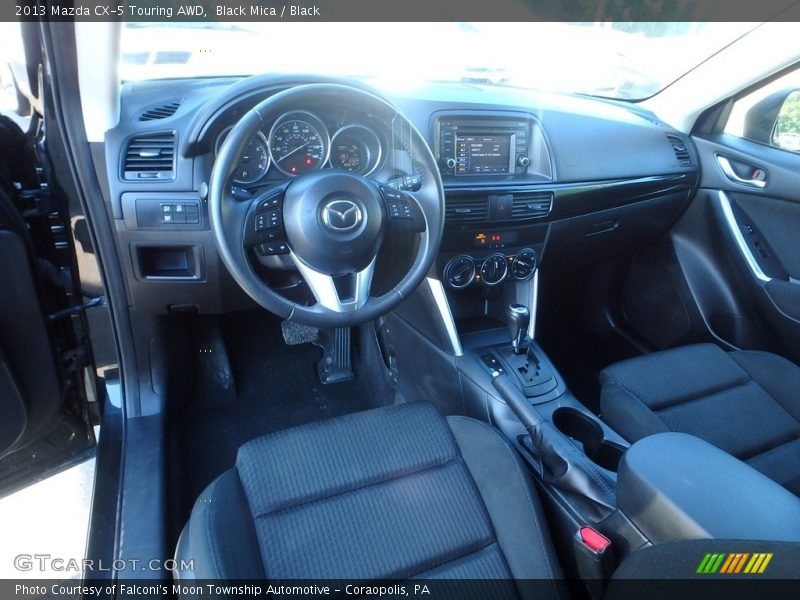 Black Mica / Black 2013 Mazda CX-5 Touring AWD