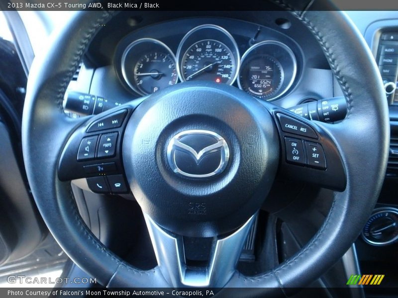 Black Mica / Black 2013 Mazda CX-5 Touring AWD