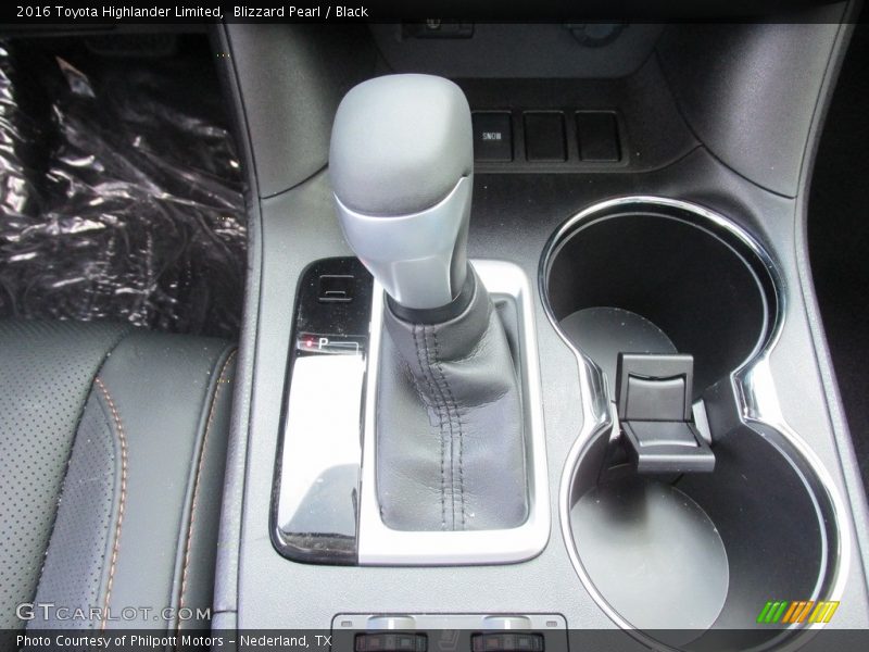 Blizzard Pearl / Black 2016 Toyota Highlander Limited