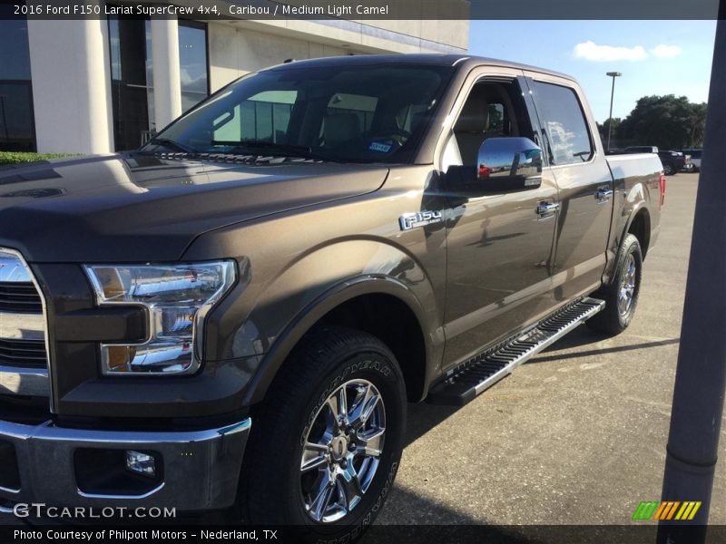 Caribou / Medium Light Camel 2016 Ford F150 Lariat SuperCrew 4x4