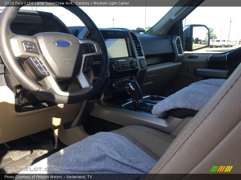 Caribou / Medium Light Camel 2016 Ford F150 Lariat SuperCrew 4x4