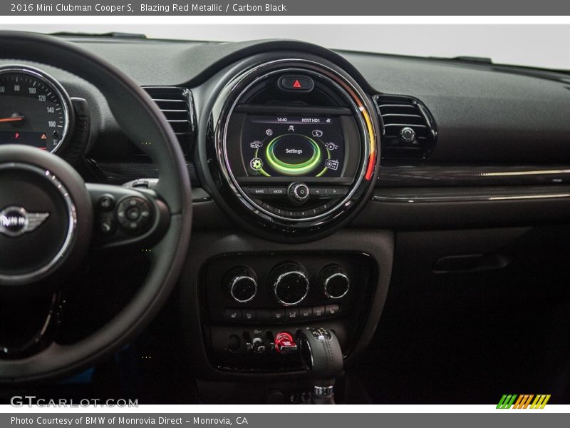 Blazing Red Metallic / Carbon Black 2016 Mini Clubman Cooper S