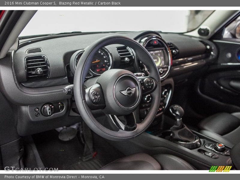 Blazing Red Metallic / Carbon Black 2016 Mini Clubman Cooper S